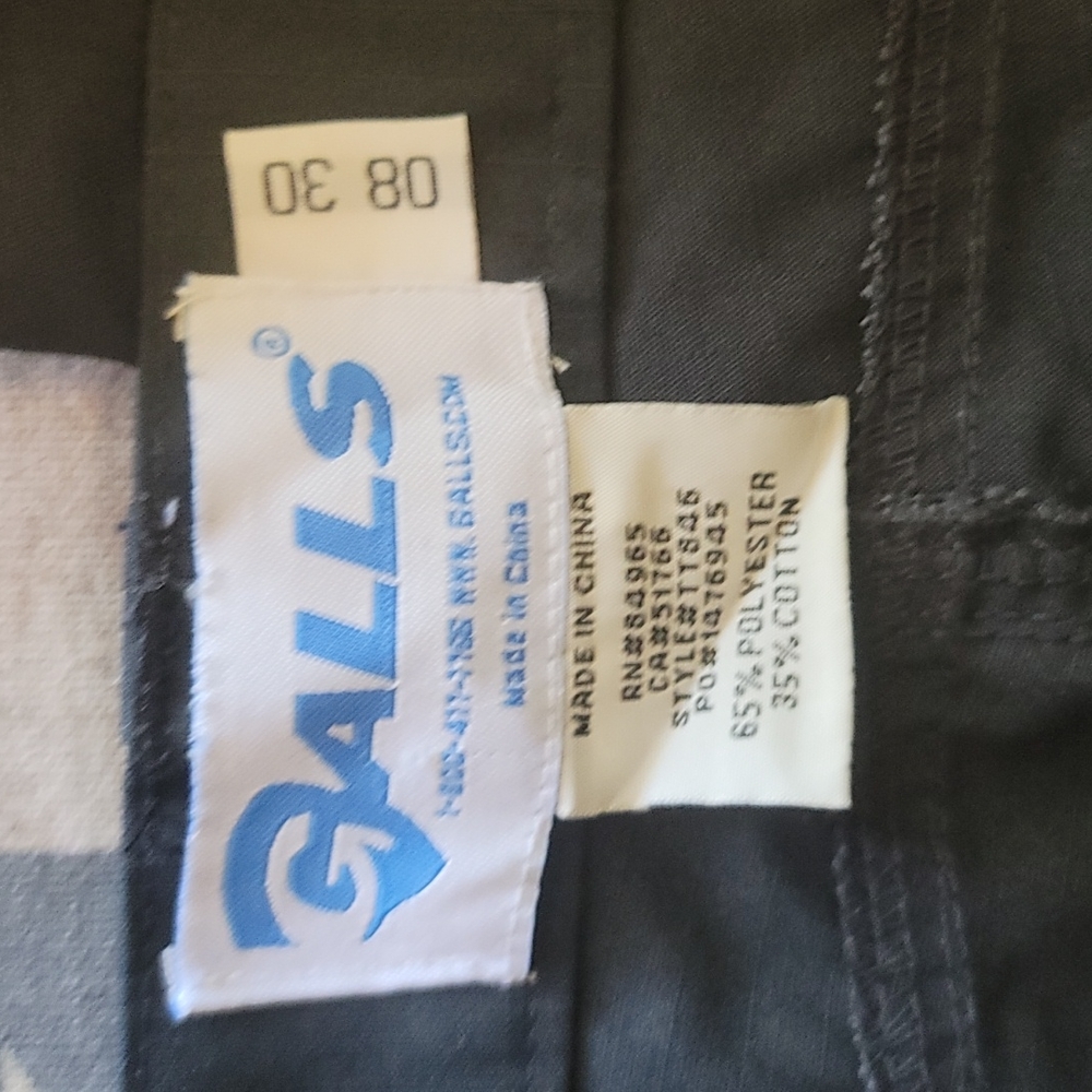 Galls Uniform Tactical Pants. Navy Blue. Police Emt Gem